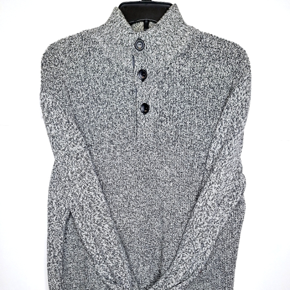 Original Weatherproof brand "The Classic Man" Preppy core cable knit sweater.
